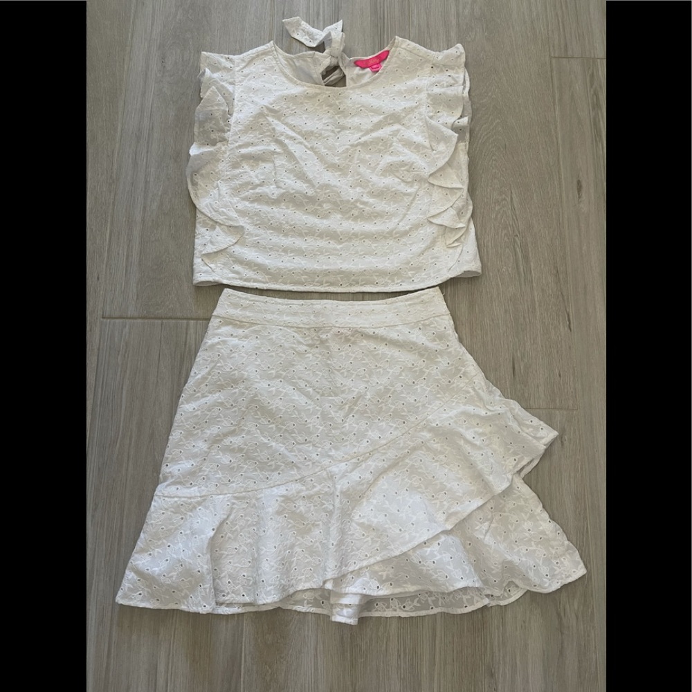 Lilly Pulitzer 2 piece (skirt with Crop top)